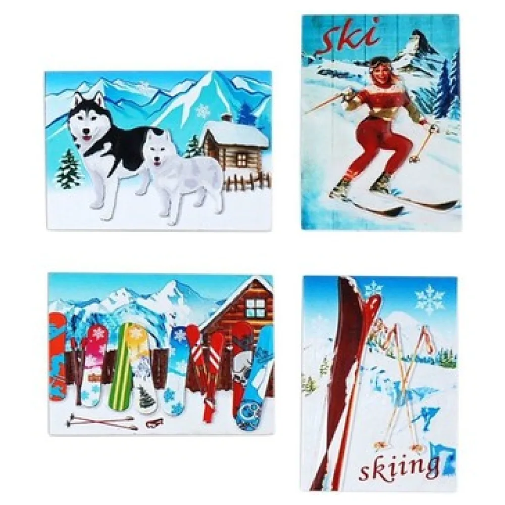 Szobrok, figurák Signes Grimalt Mágneses Hó Set 4 U