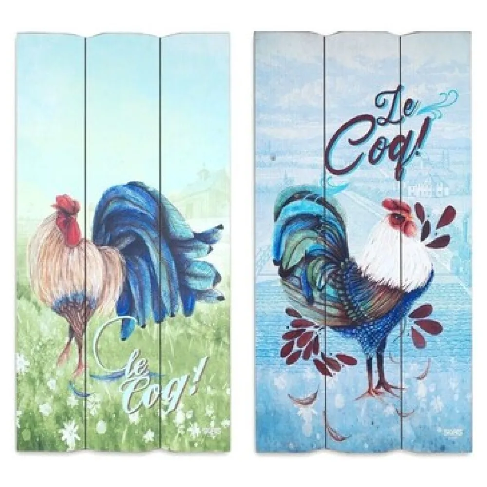 Képek, vásznak Signes Grimalt Kakas Fali Dísz Set 2U
