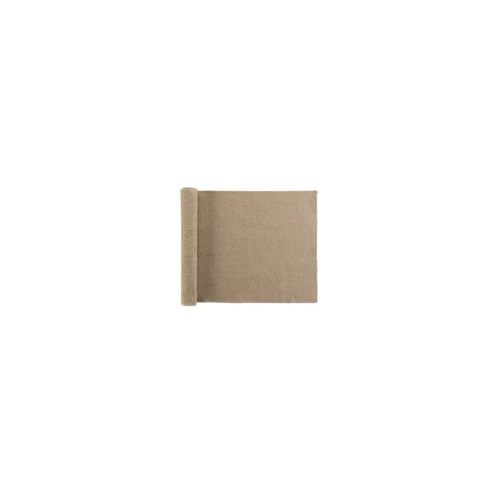 Asztalterítő Douceur d intérieur CHEMIN DE TABLE 35 x 140 CM JUTE UNI LENY