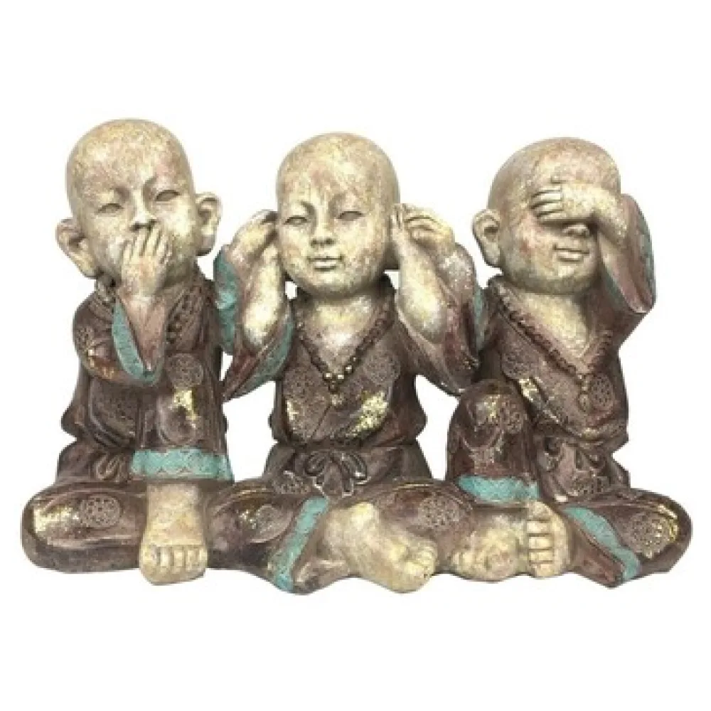 Szobrok, figurák Signes Grimalt Buddhas 3 Egység