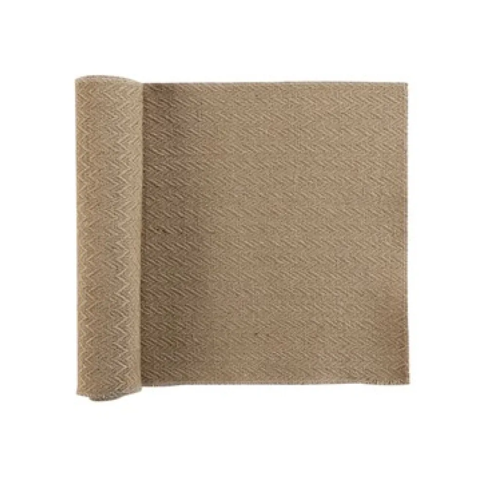 Asztalterítő Douceur d intérieur CHEMIN DE TABLE 35 x 140 CM JUTE UNI MODALIE