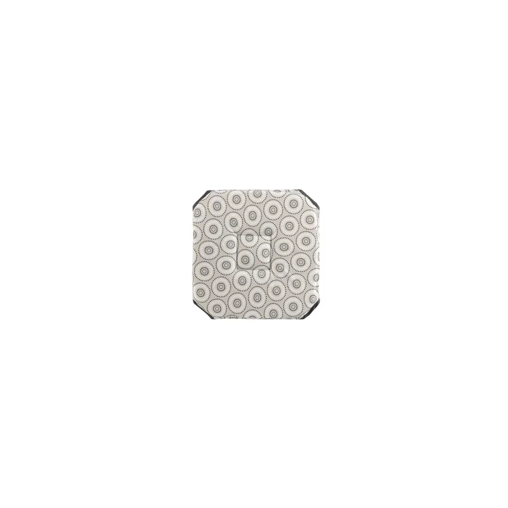 Székpárna Douceur d intérieur GALETTE 4 RABATS 36 x 36 x 3.5 CM POLYESTER IMPRIME SALTO X2