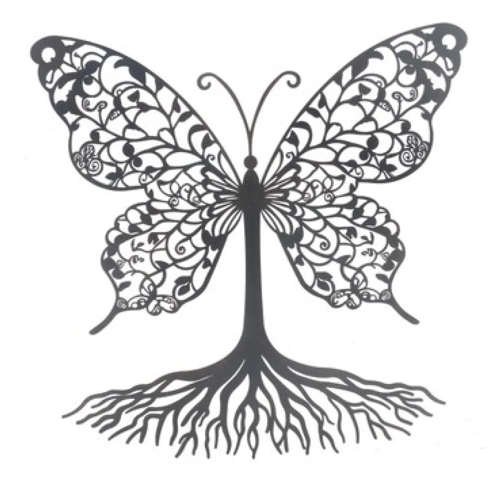 Szobrok, figurák Signes Grimalt Roots Butterfly Fali Dísz