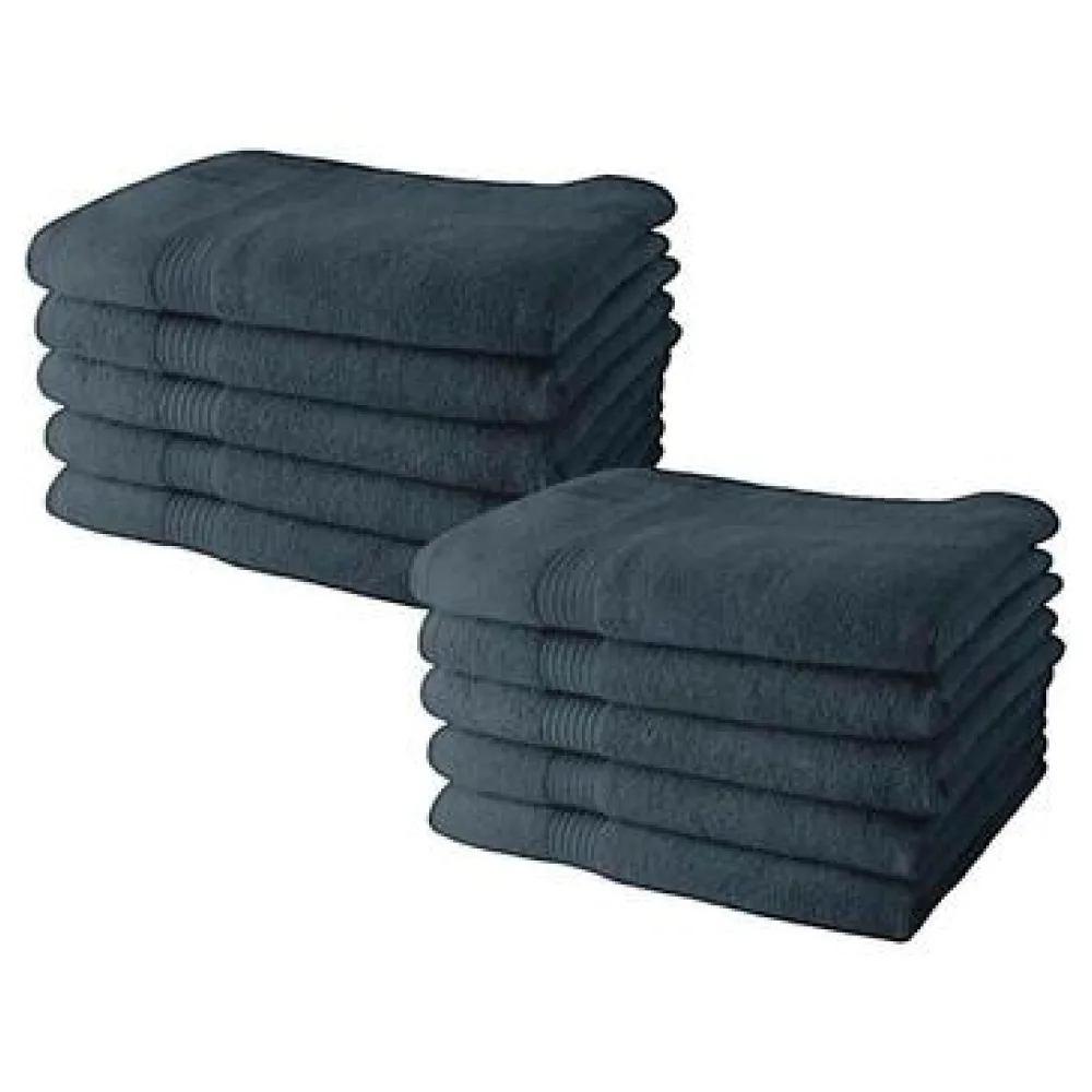 Törölköző és tisztálkodó kesztyű Today Serviettes de toilette en coton denim 10 pièces