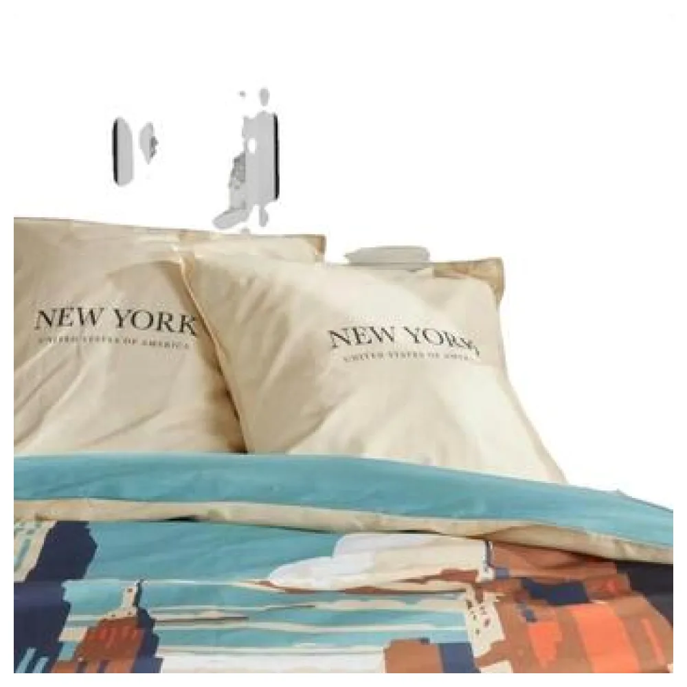 Ágyneműhuzat Today Parure de lit New York graphique