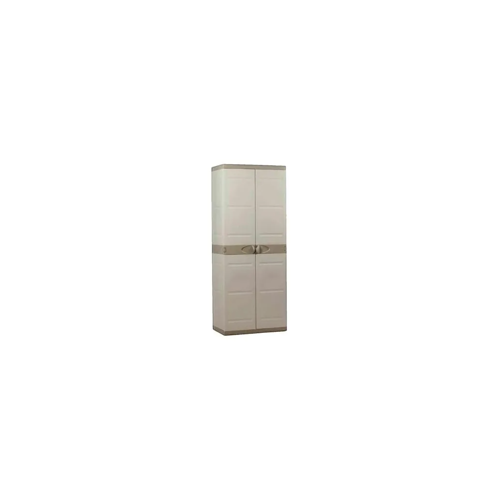 Szekrények plastiken Armoire de rangement en résine beige