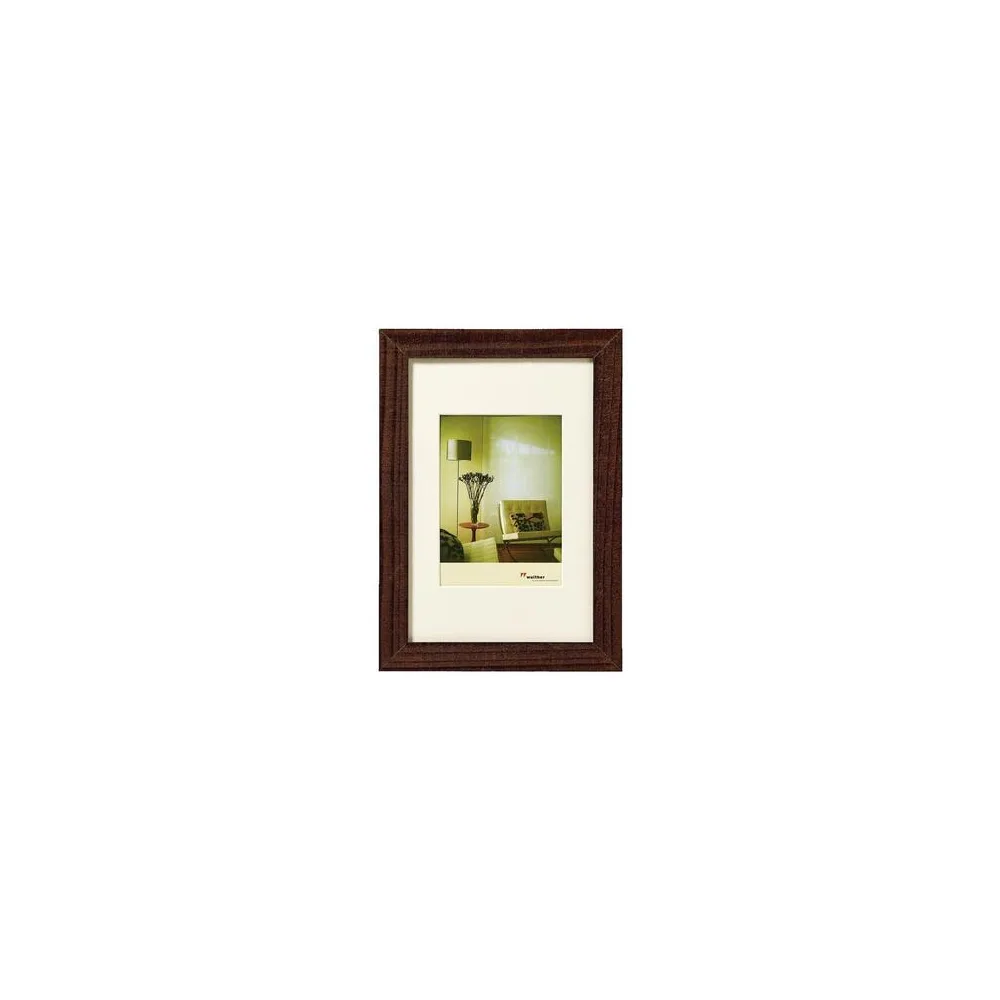 Képkeretek Walther Design Cadre photo Home 15x20 cm Bois Noyer