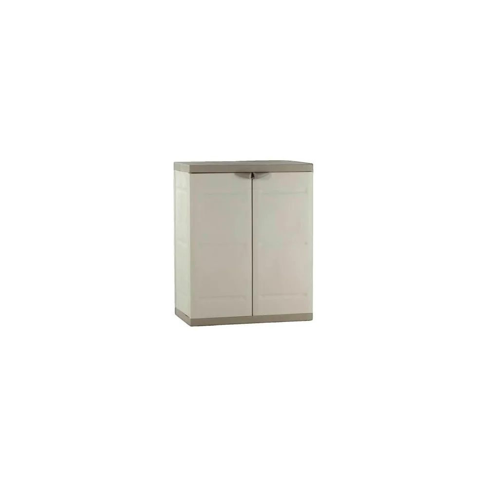 Kültéri tárolók plastiken Armoire basse Modèle Beige clair