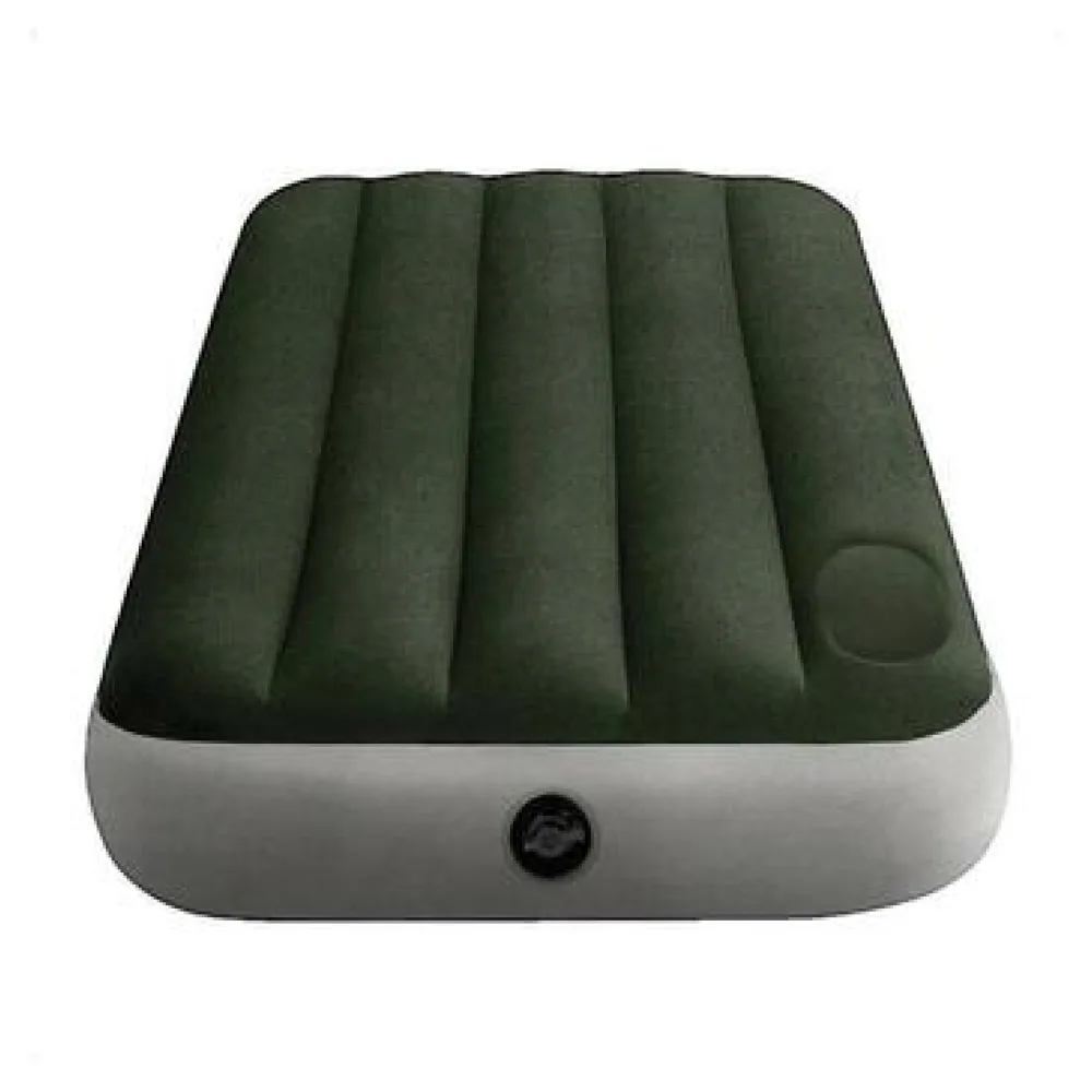 Matracok Intex Matelas Downy 2 Places Gonflable Vert