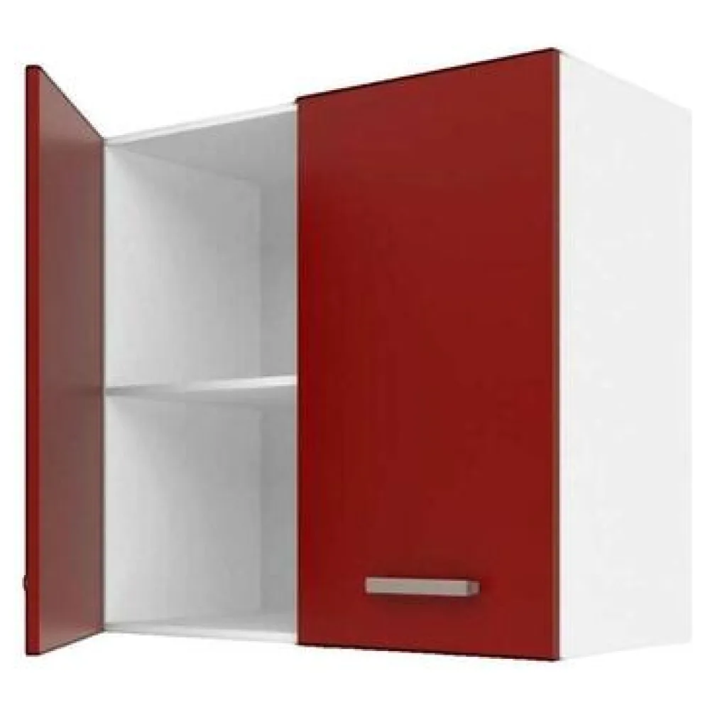 Szekrények Bigbuy Meuble haut de cuisine ULTRA Rouge mat