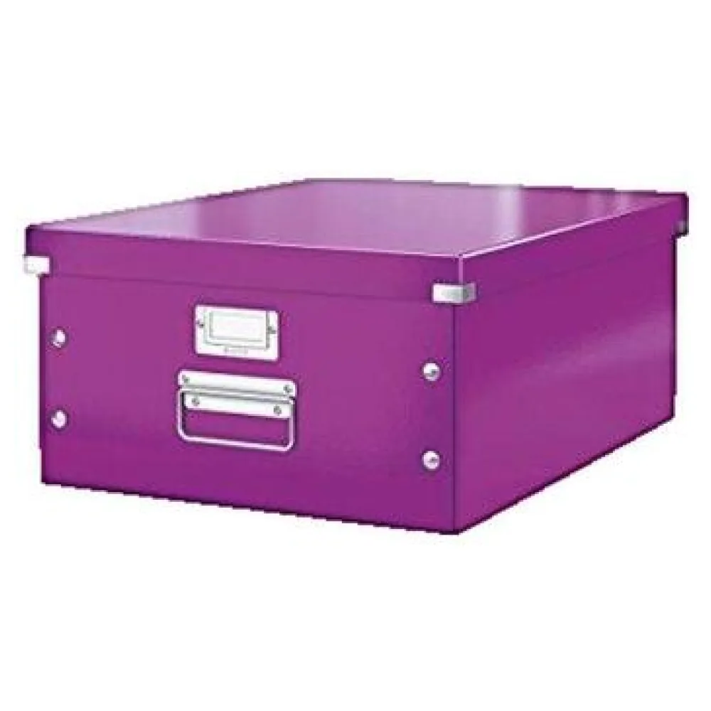 Kosarak és dobozok Leitz Boîte de rangement Click Store violet