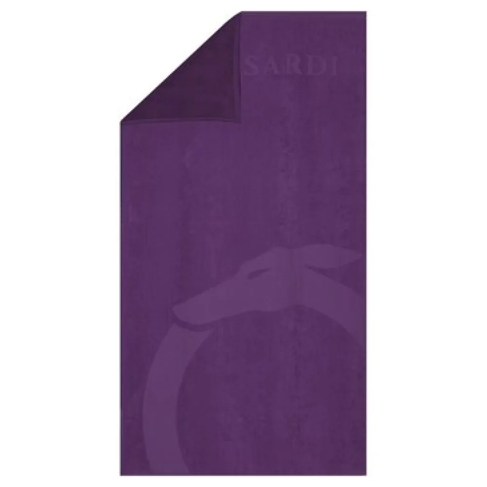 Törölköző és tisztálkodó kesztyű Trussardi TRU2MTW01PURPLE