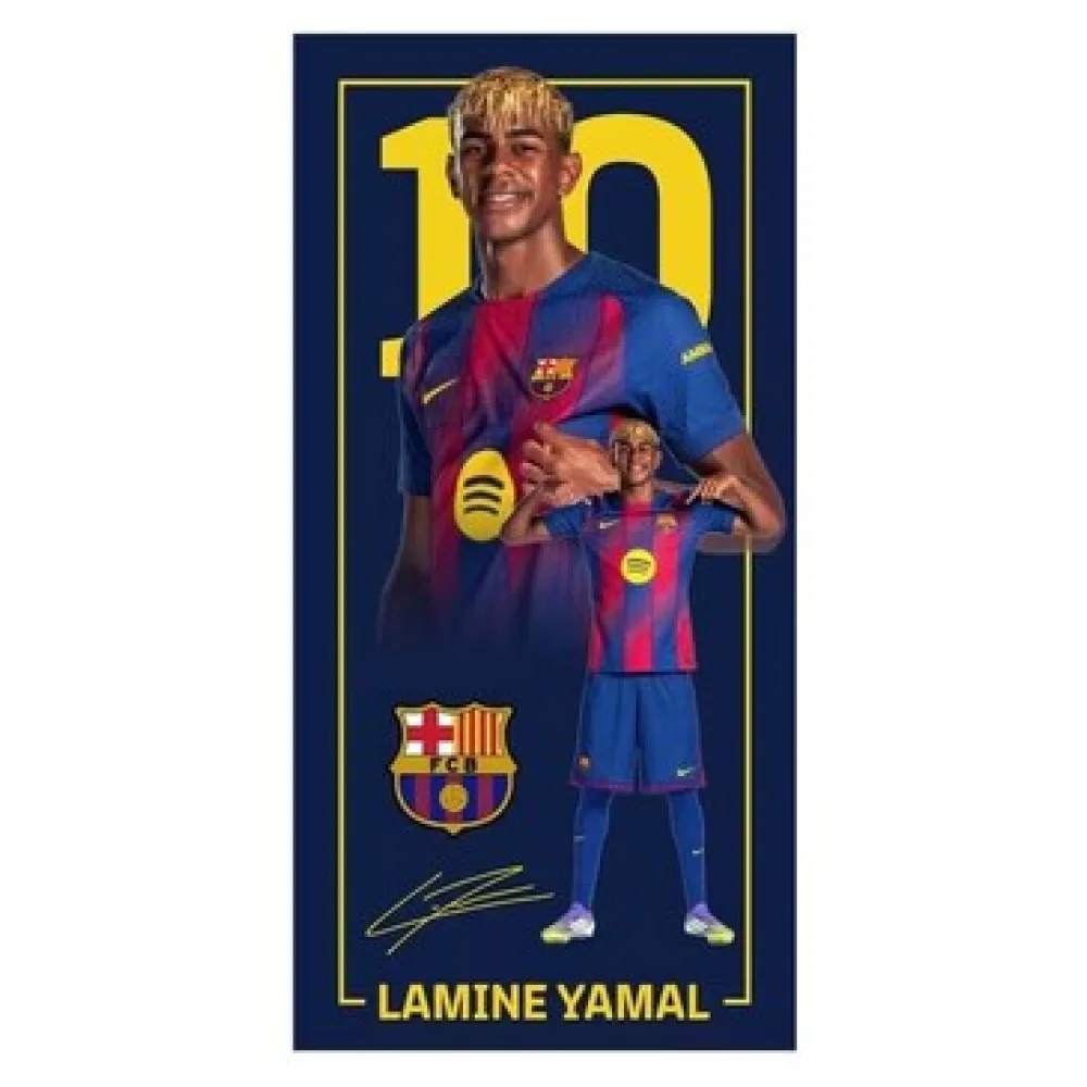 Törölköző és tisztálkodó kesztyű Fc Barcelona 124609