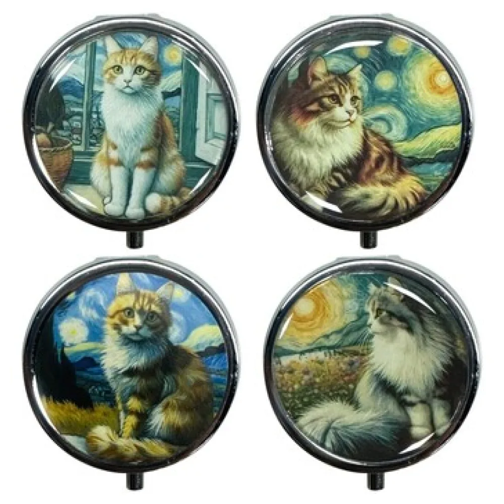 Kosarak és dobozok Signes Grimalt Cat Pill Box C/Exp.