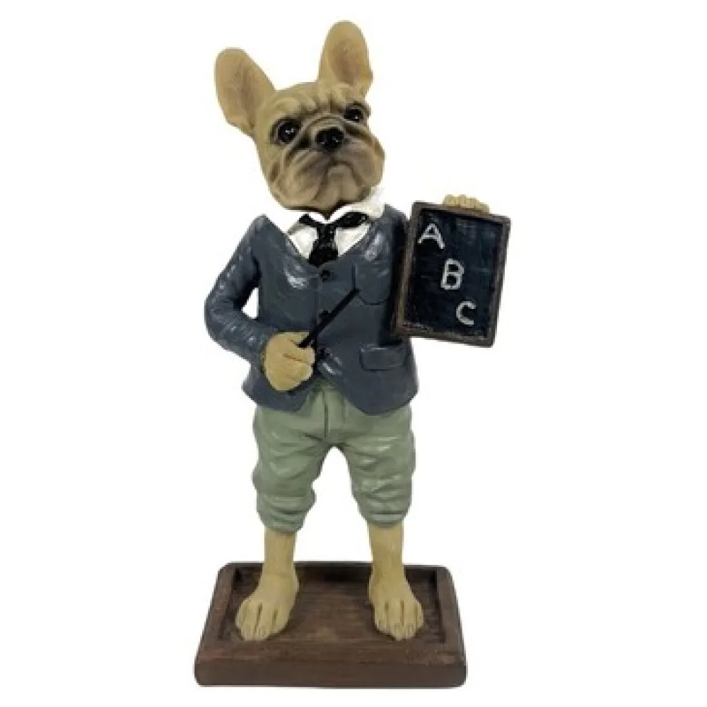 Szobrok, figurák Signes Grimalt Bulldog Professzor Kutya