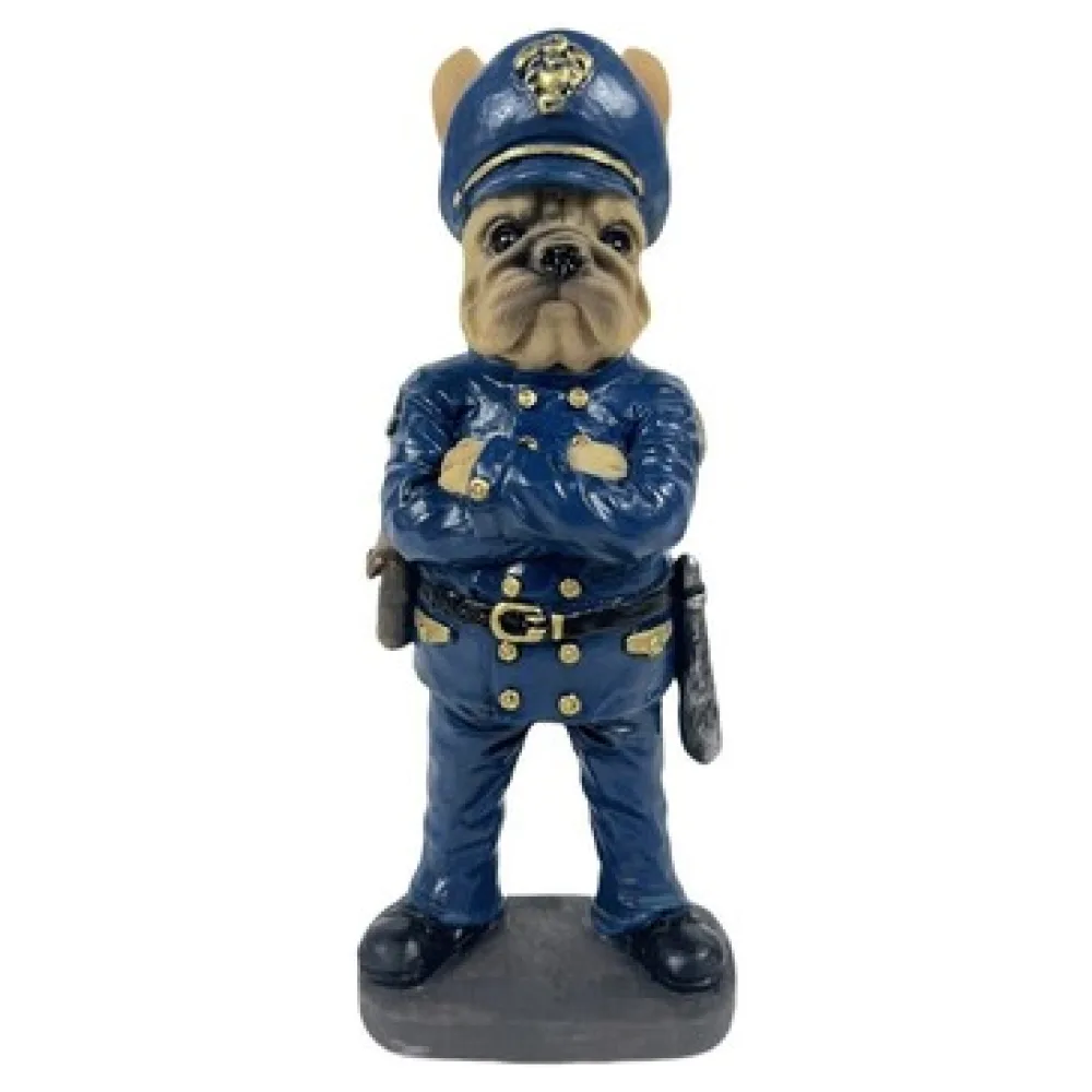 Szobrok, figurák Signes Grimalt Rendőr Bulldog Kutya