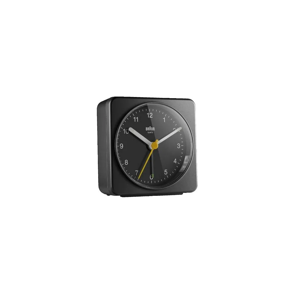 Órák Braun Réveil analogique BC03B noir avec alarme crescendo