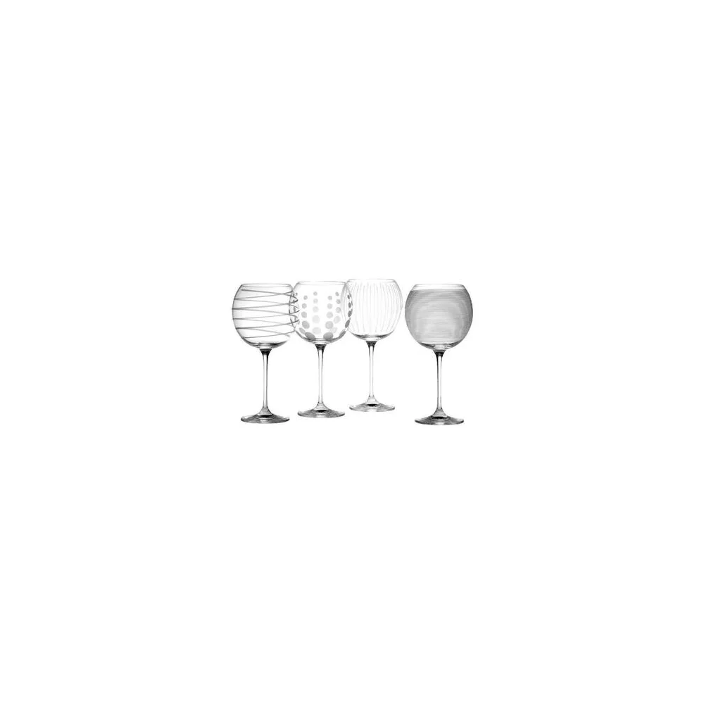 Ünnepi dekorációk Mikasa Set de 4 verres à ballons Cheers