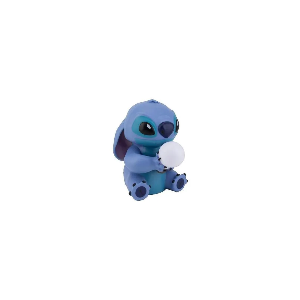 Díszlámpák Paladone Lampe à poser Stitch Light bleu pour chambre d'enfant