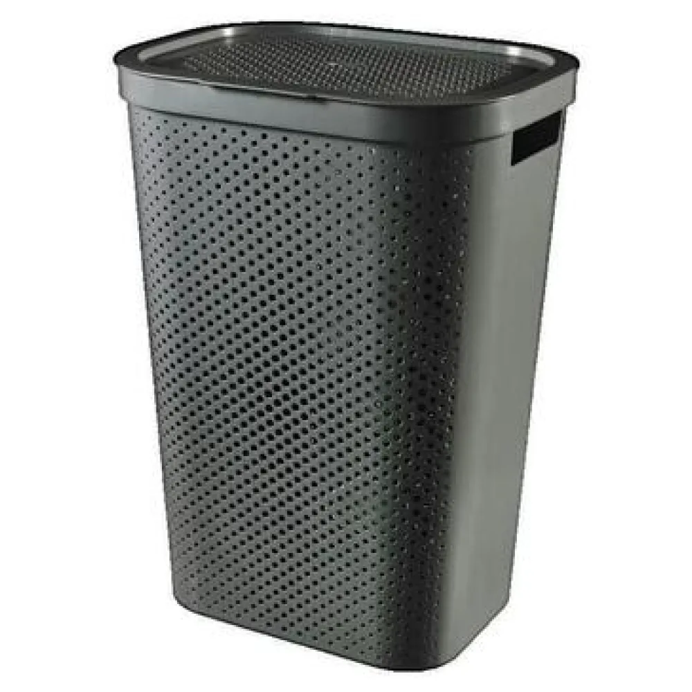 Kosarak és dobozok Curver Panier à linge Infinity Recycled Dots Gris 60L