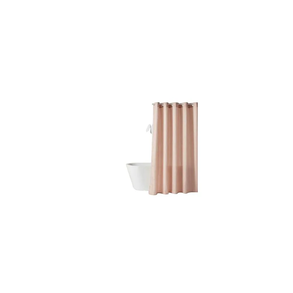 Függönyök és árnyékolók Today Rideau de douche Utility finition jacquard rose