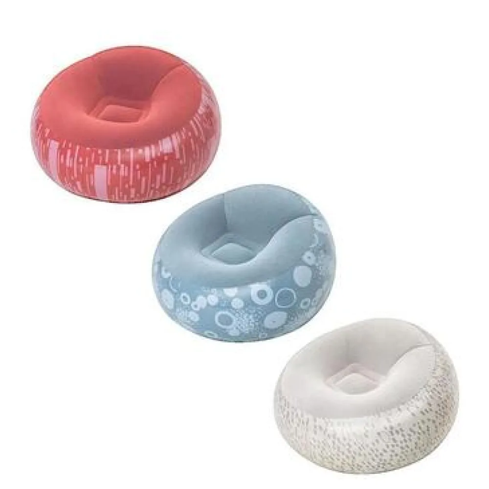 Fotel Bestway Fauteuil gonflable Rouge Confortable et Pratique