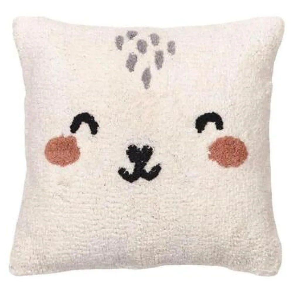 Párnák Today Coussin FUNNY Imprimé animalier blanc