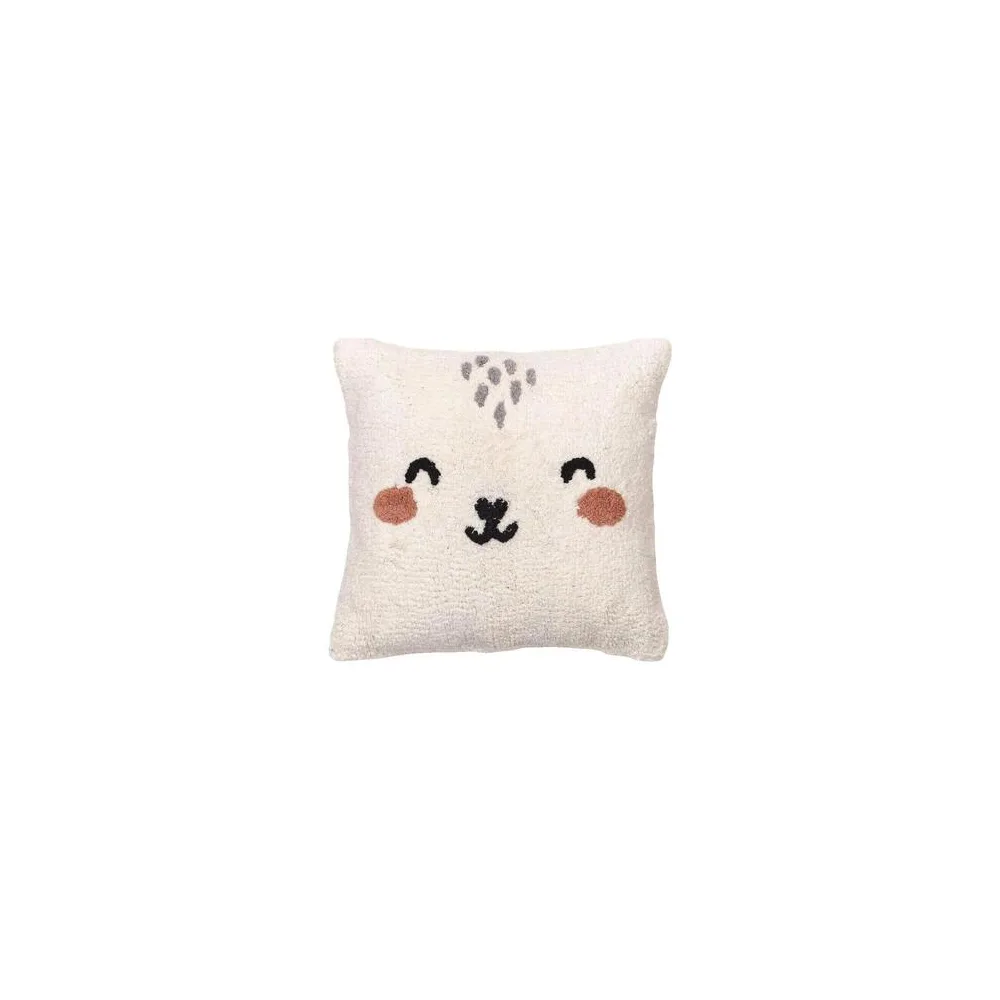 Párnák Today Coussin FUNNY Imprimé animalier blanc