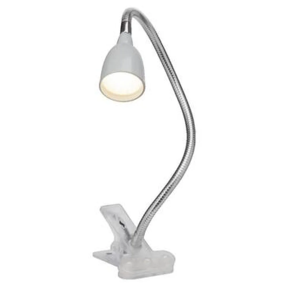 Lámpák írósztalra Brilliant Lampe à pince LED Antony titane