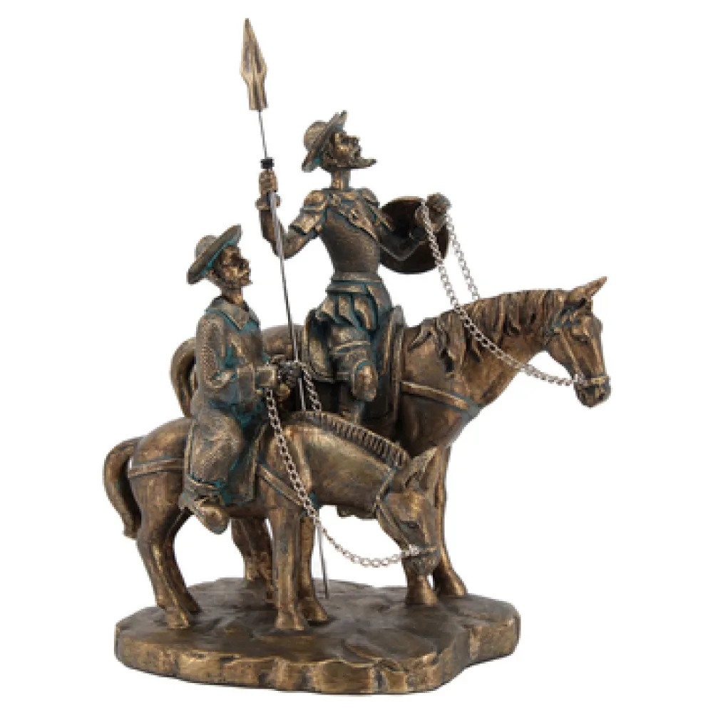 Szobrok, figurák Signes Grimalt Don Quijote És Sancho Panza