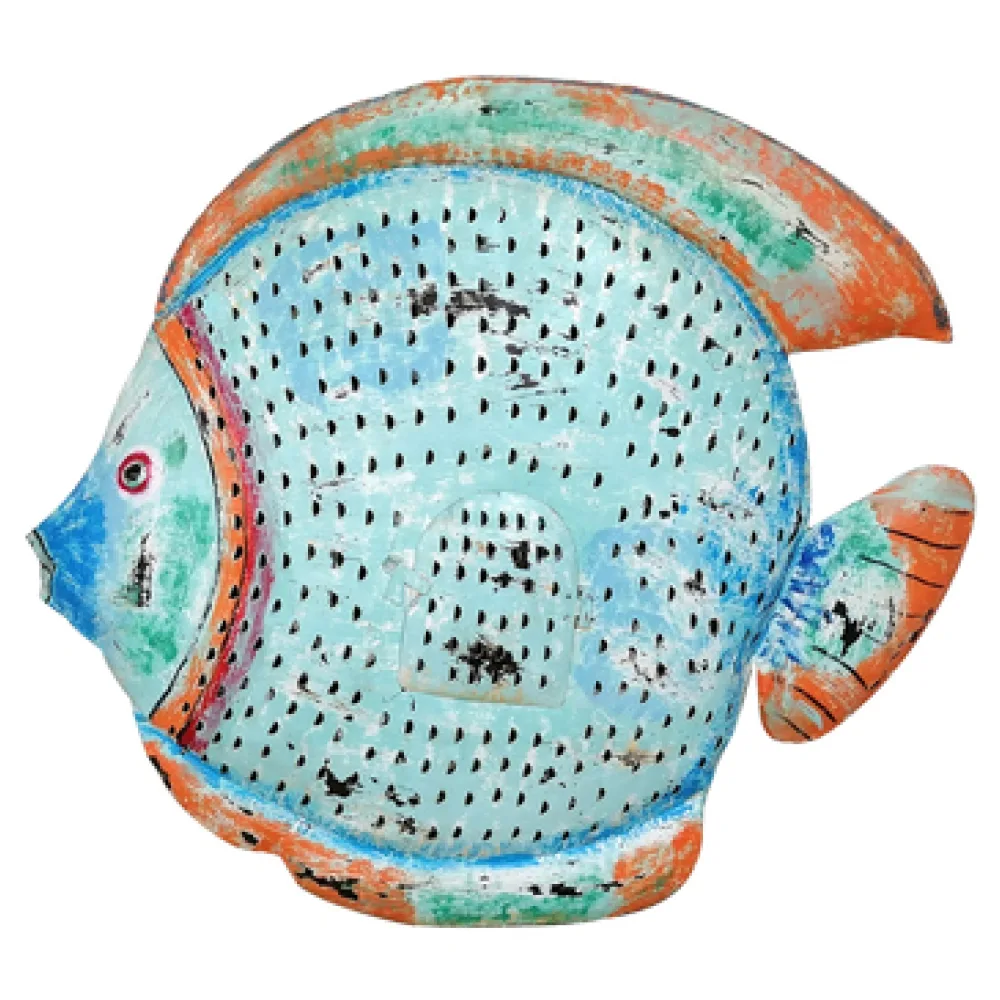 Szobrok, figurák Signes Grimalt Blue Fish Gyertyatartó