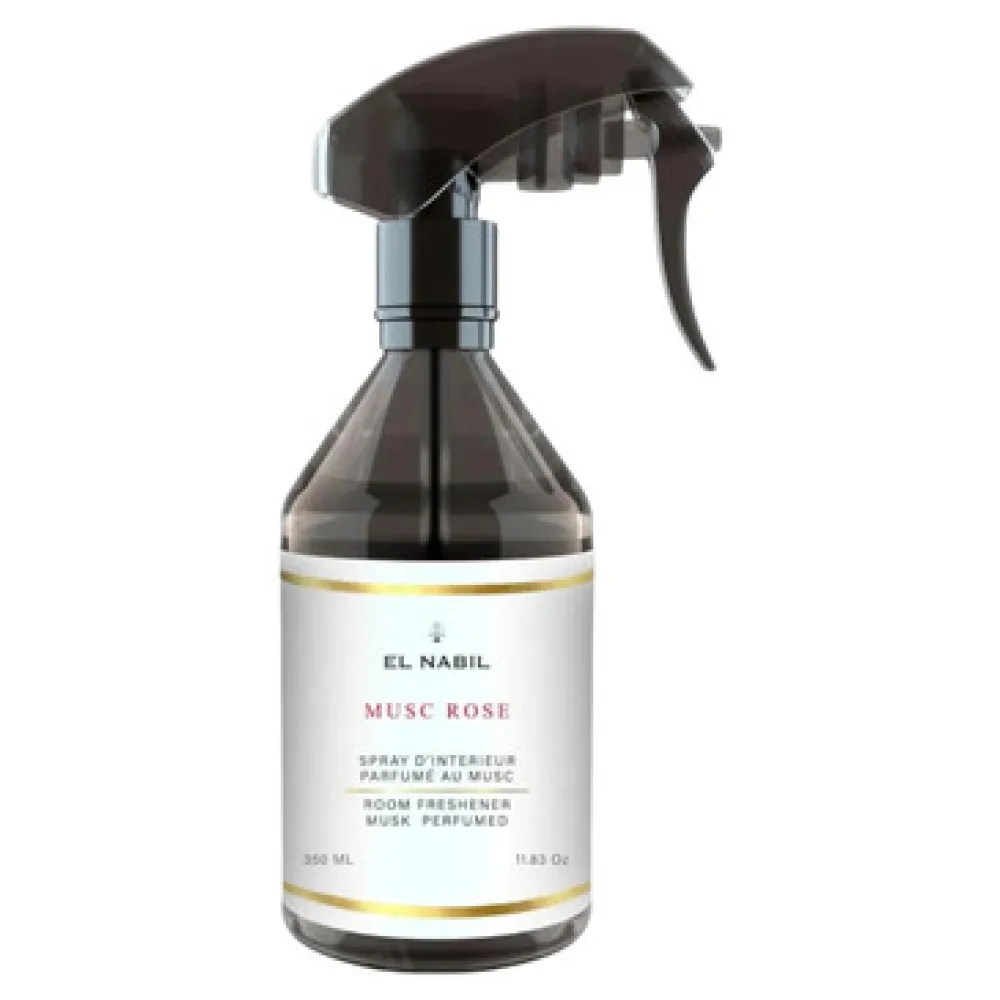 Gyertyák, párologtatók El Nabil Rose Musk Interior Spray