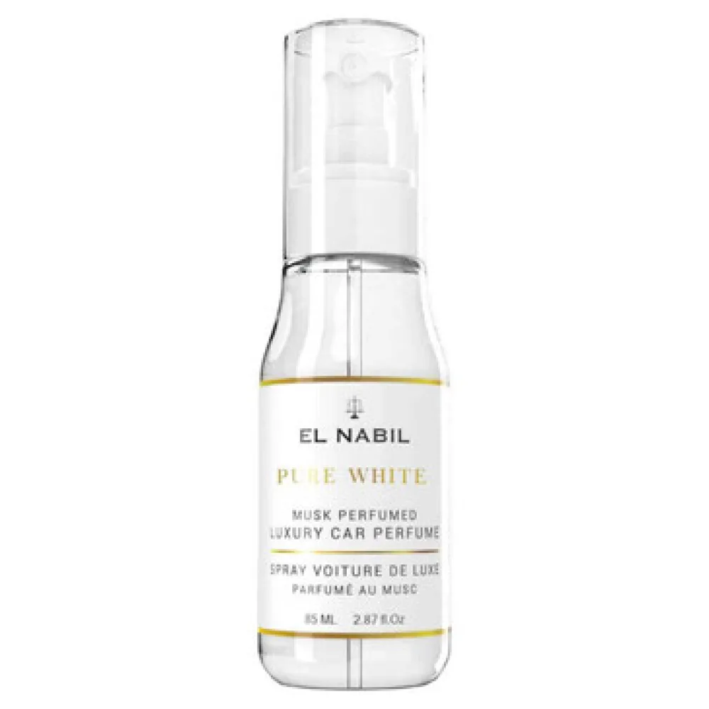Gyertyák, párologtatók El Nabil Luxury Car Spray Pure White