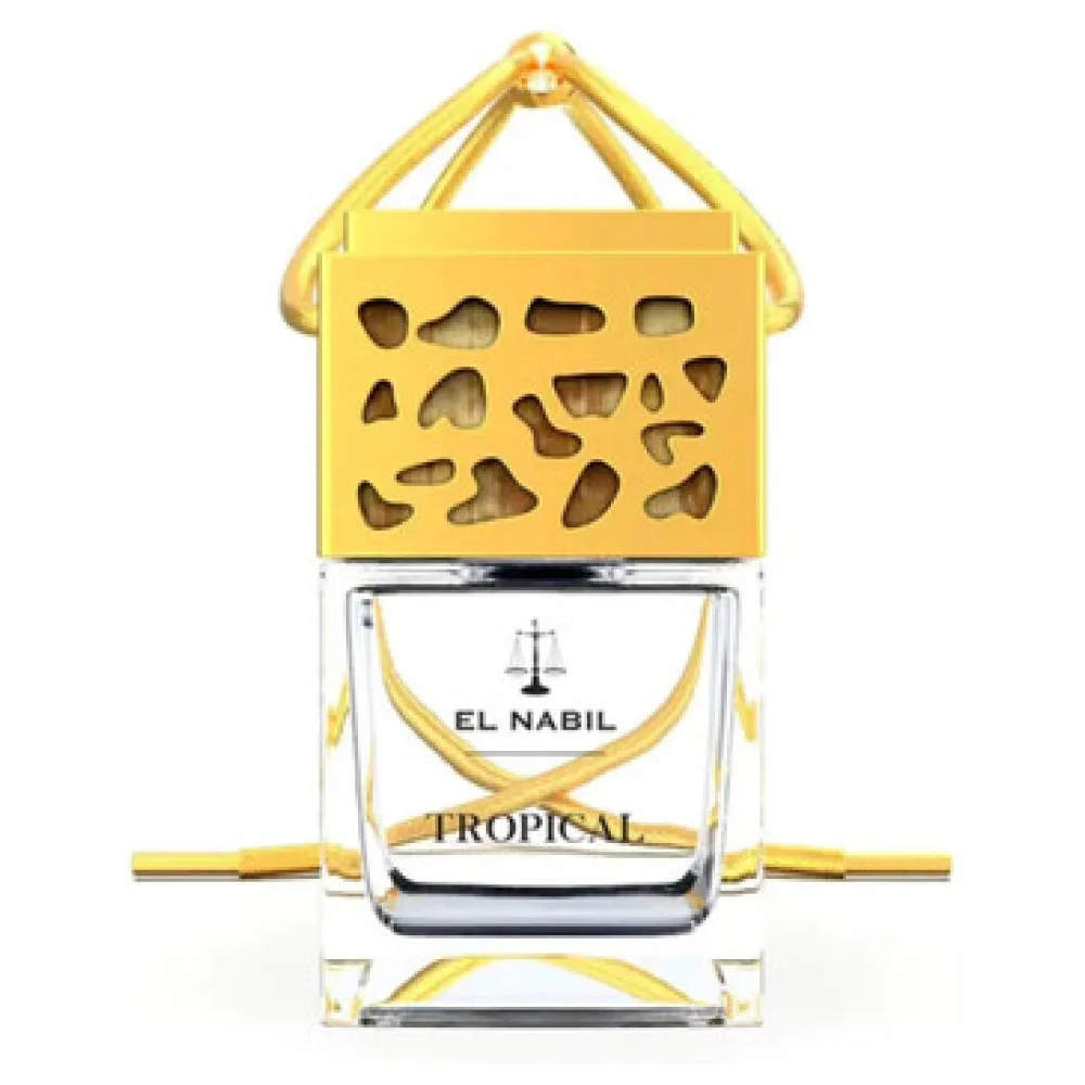 Gyertyák, párologtatók El Nabil Tropical Musk Car Perfume