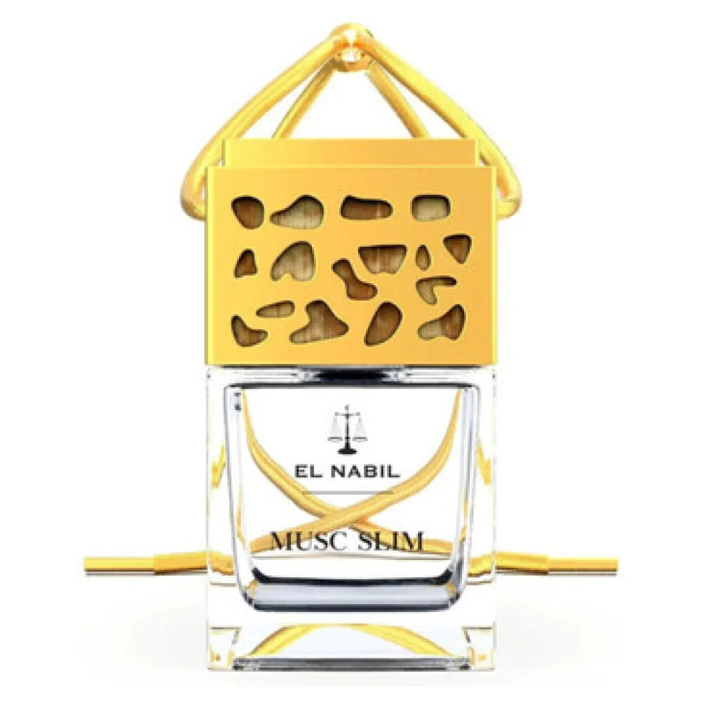 Gyertyák, párologtatók El Nabil Slim Musk Car Perfume