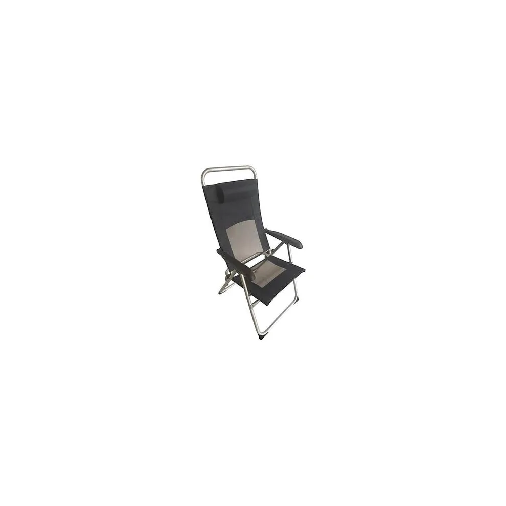Kerti garnitúrák Aktive Chaise pliante dossier réclinable gris