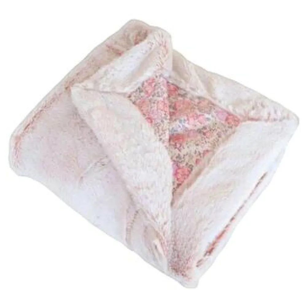 Plédek Domiva Couverture Lapinou Rose tendre pour bébé