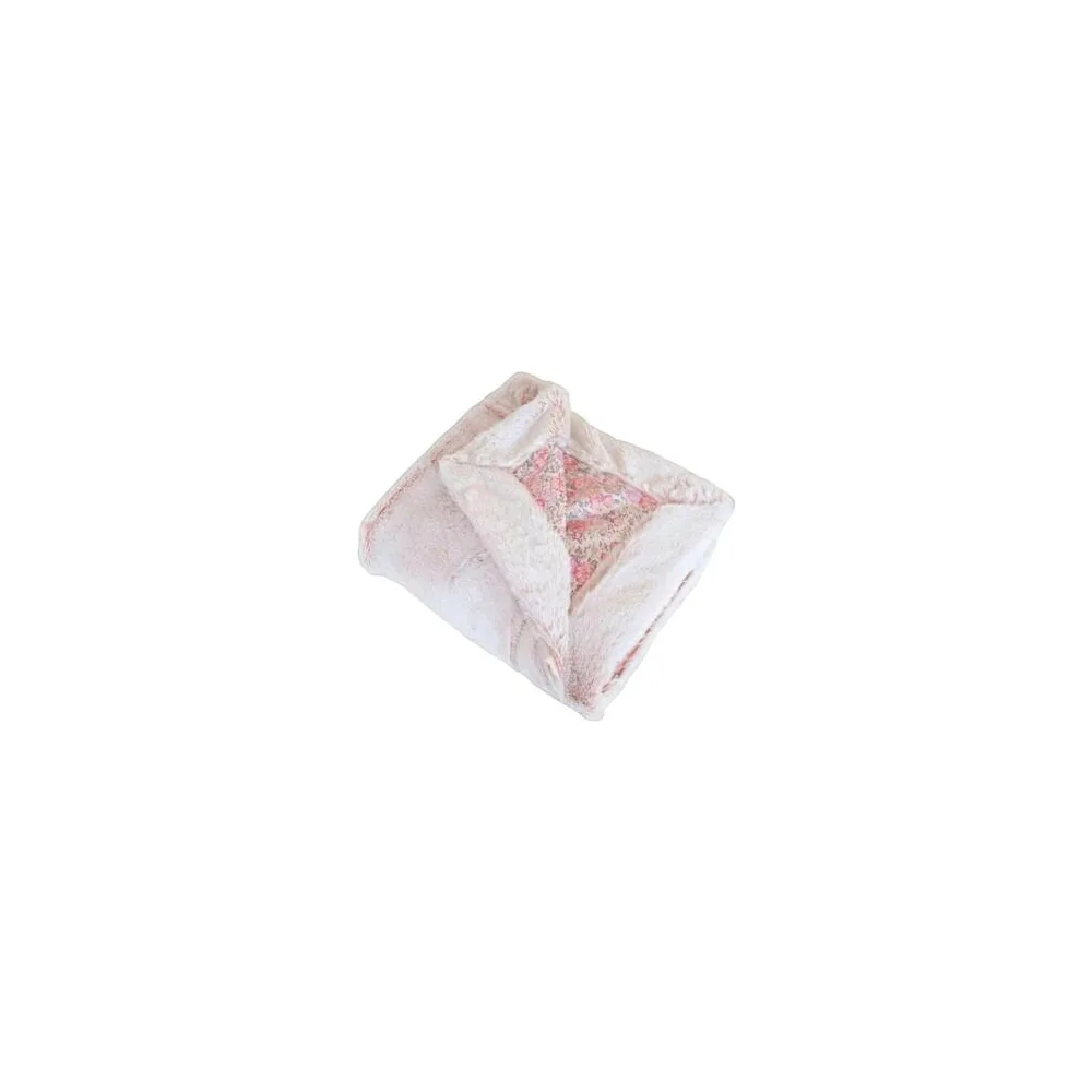 Plédek Domiva Couverture Lapinou Rose tendre pour bébé