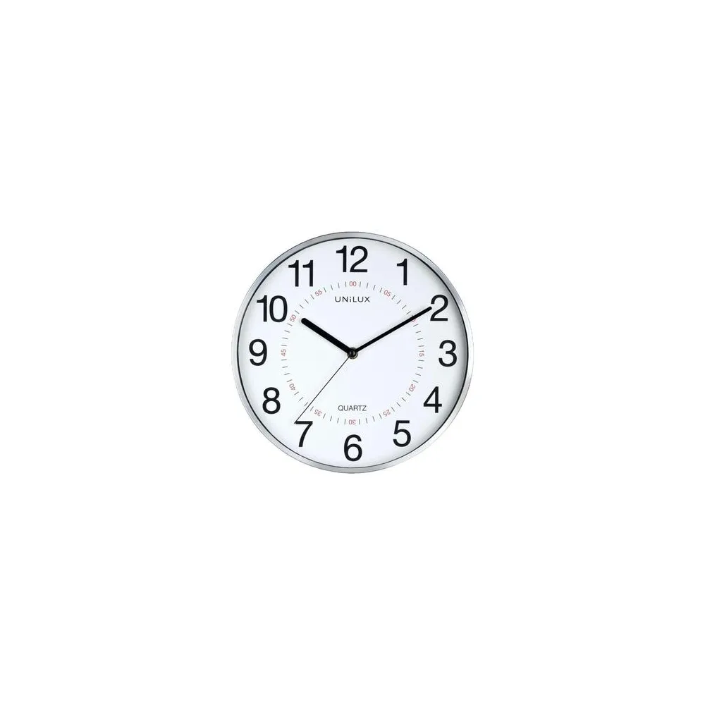 Órák unilux Horloge murale Aria design rond gris