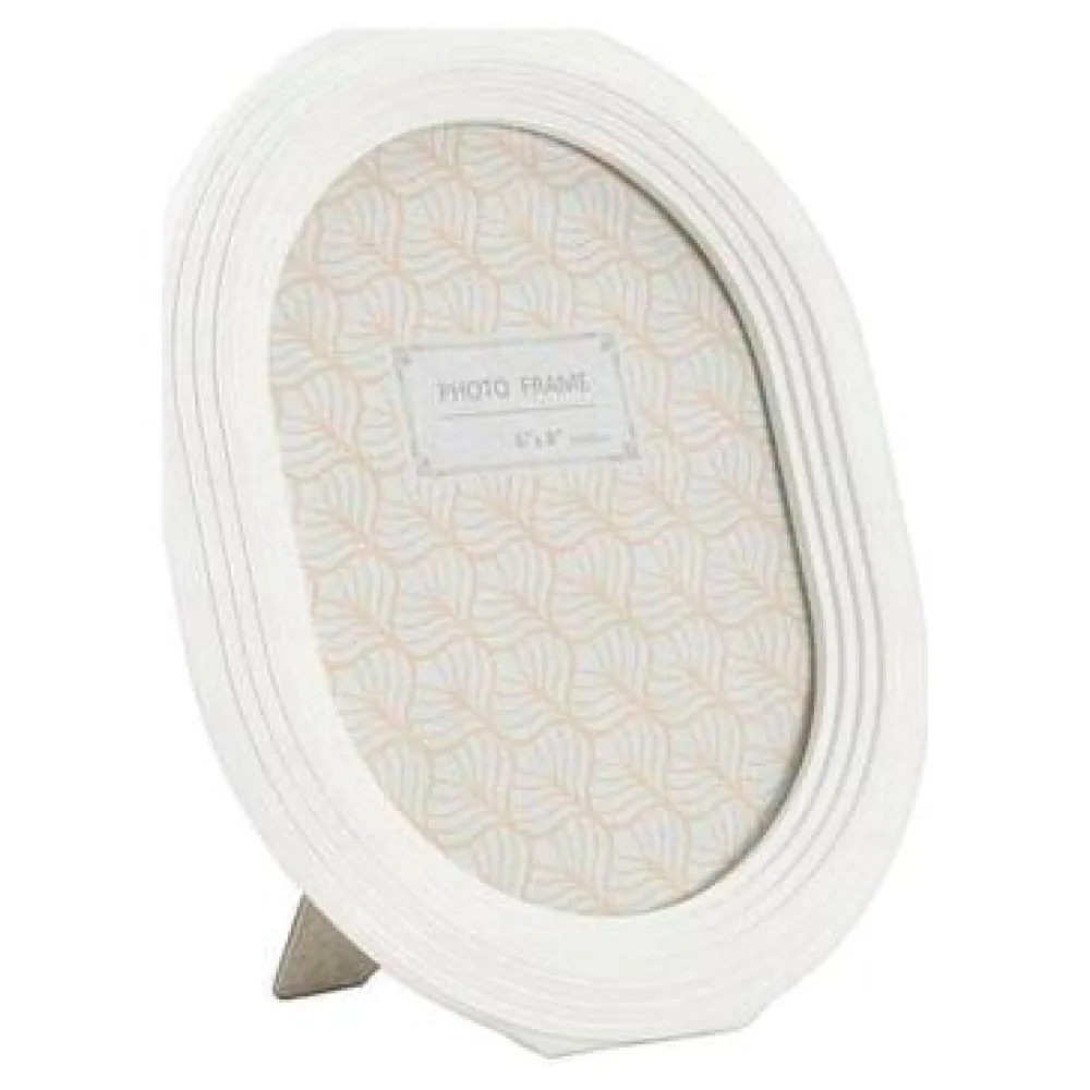 Képkeretek ferretti Cadre photo ovale moderne blanc