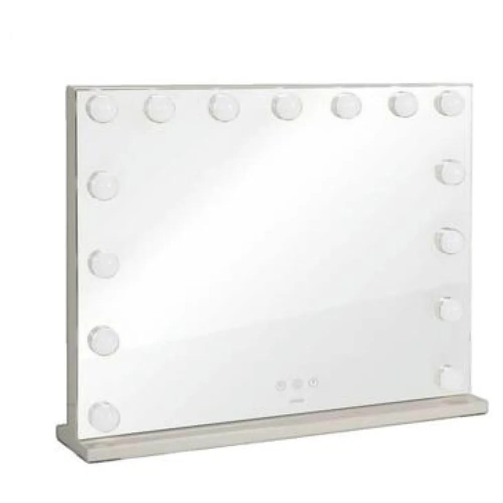 Tükrök Livoo Miroir lumineux DOS207 LED ajustable gris