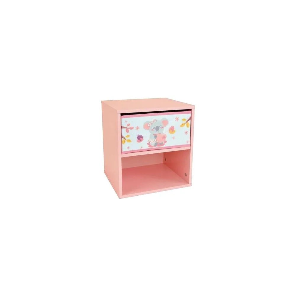 Éjjeli szekrények Funhouse Table de chevet CALLY MIMI KOALA rose