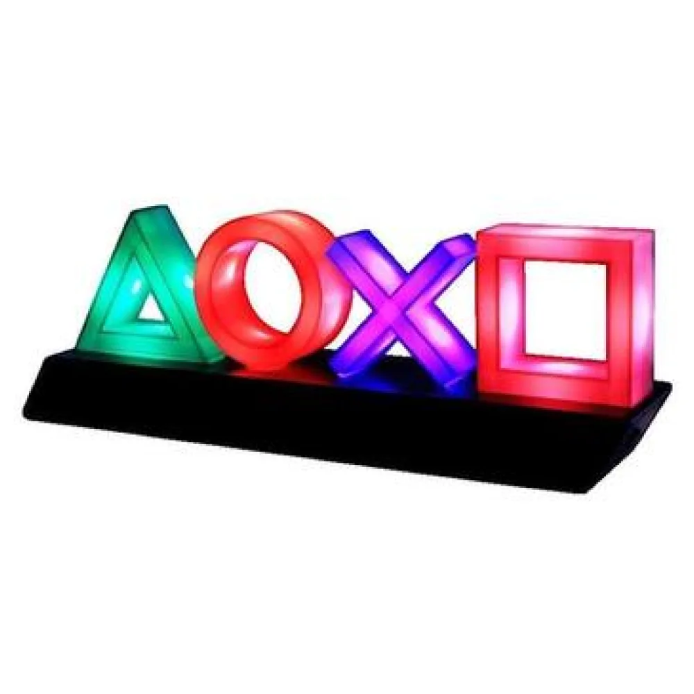 Díszlámpák Paladone Lampe à poser Playstation Icons Light V3 verte