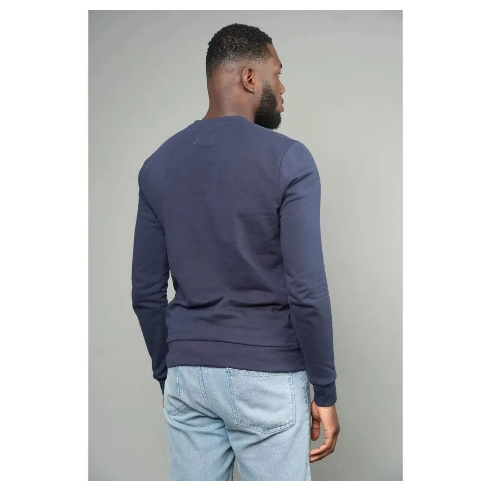 Sweat fabriqué en France | Taille: M | Matière: Coton organique | Couleur: Bleu – Bild 5