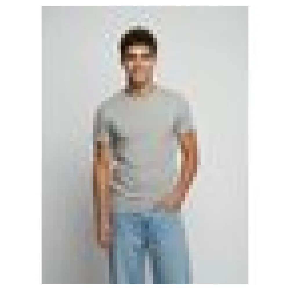 T-shirt gris Made in France | Taille: L | Matière: Coton | Couleur: Gris chiné – Bild 7