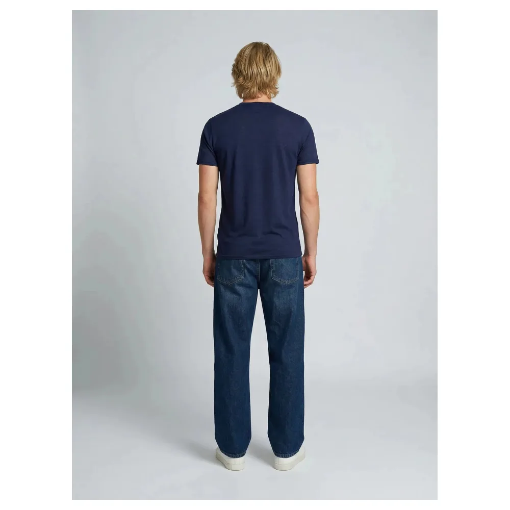 T-shirt en lin Made in France | Taille: S | Matériel: Lin bio | Couleur: Bleu – Bild 5