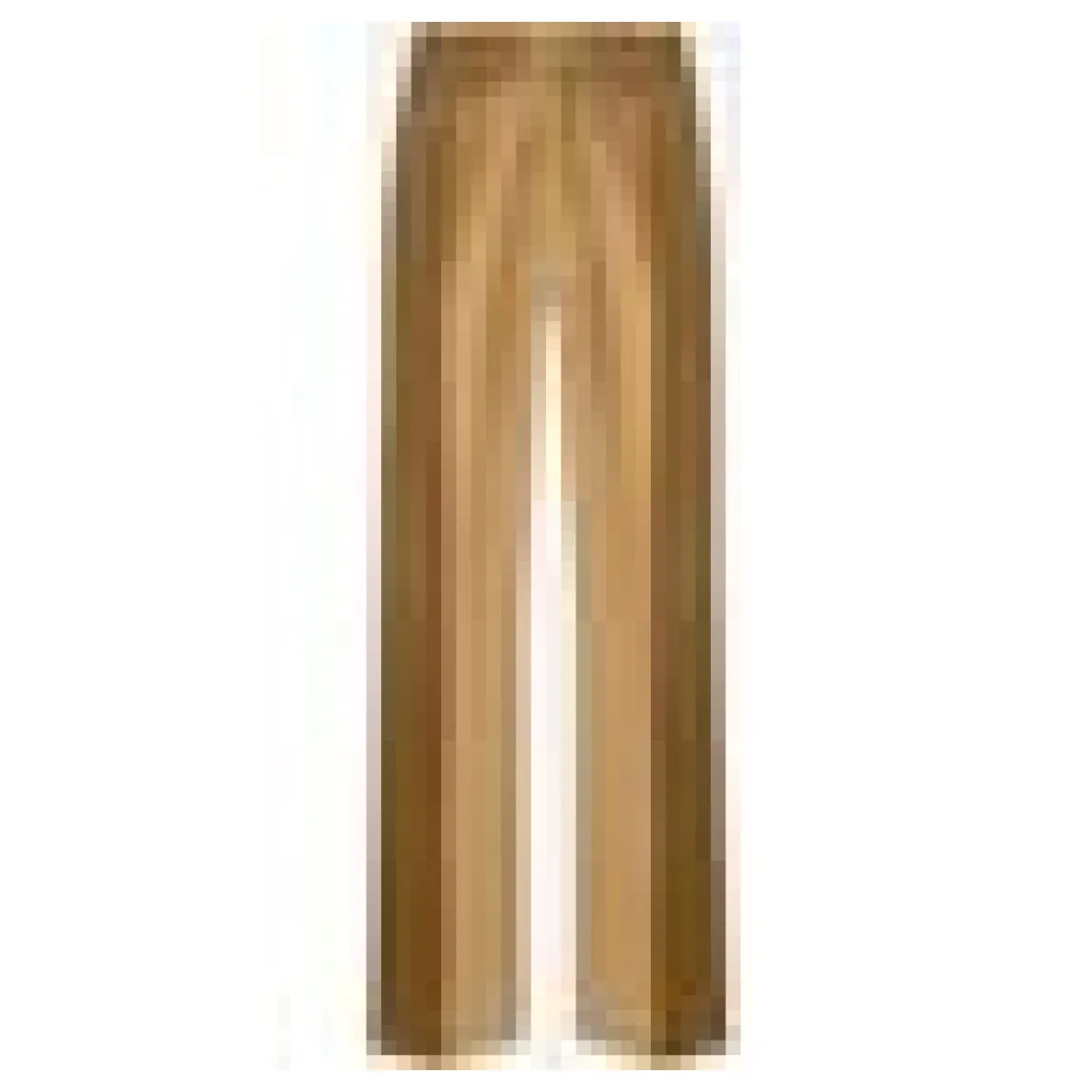 Pantalon taille haute plissé en laine froide épaisse de fabrication française | Taille: Il 44 / fr 38 / US 28 / XS | Couleur: chameau | Matériel: Laine – Bild 7