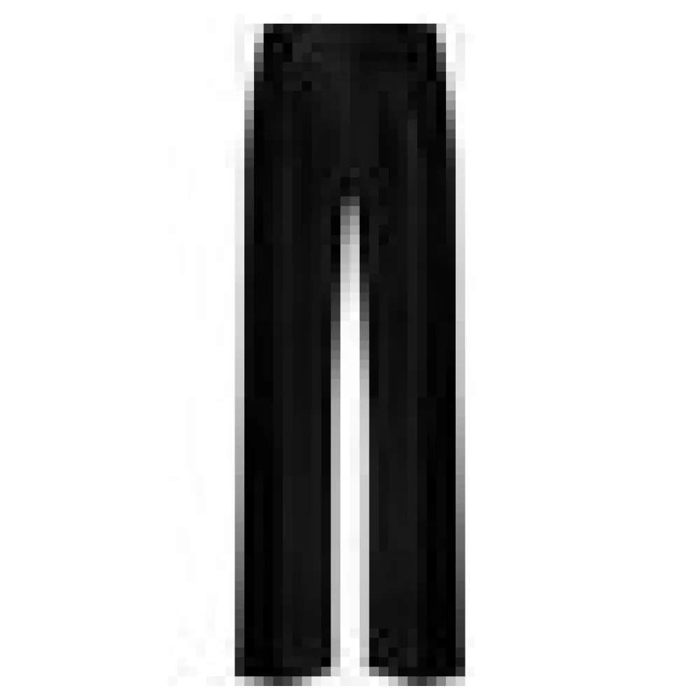 Pantalon taille haute plissé en laine froide épaisse de fabrication française | Taille: Il 48 / fr 42 / US 32 / m | Couleur: Noir | Matériel: Laine – Bild 6