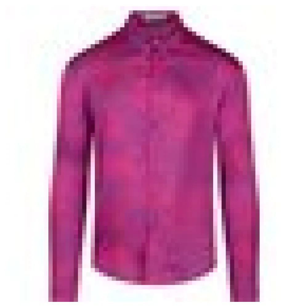 Chemise en soie avec imprimé de savane - Made en France | Taille: M | Couleur: Rose | Matériel: Soie – Bild 6