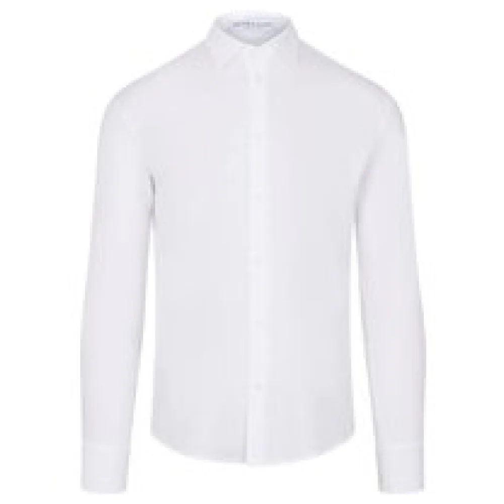 Chemise coupe droite | Couleur: Blanc | Taille: S | Tissu: Coton – Bild 2